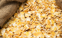 Compounded animal feed bag